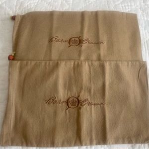 NWOT Two Flannel Born Crown shoe travel/dust bag.